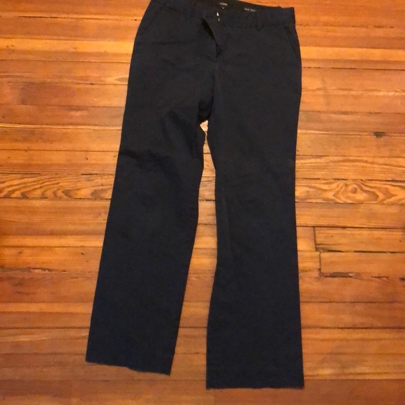 J. Crew Navy Cafe Trouser - Picture 4 of 5